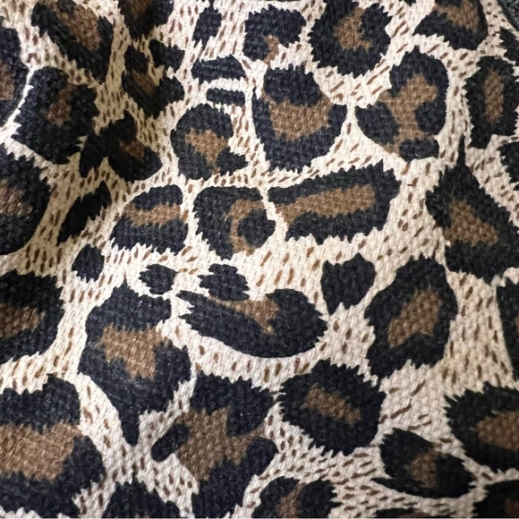 URBAN OUTFITTERS Brown & Beige Leopard Cheetah Animal Print Bucket Hat Accessory - Picture 13 of 16